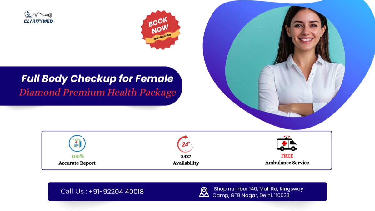 Diamond Premium Full Body Checkup for Female