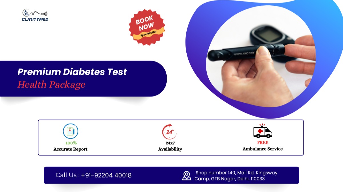 Premium Diabetes Test Package