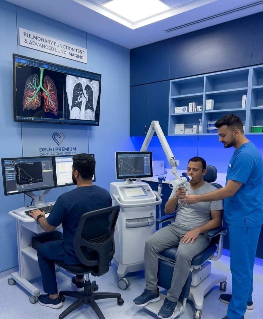 Pulmonary Function Test (PFT) at ClarityMed Healthcare