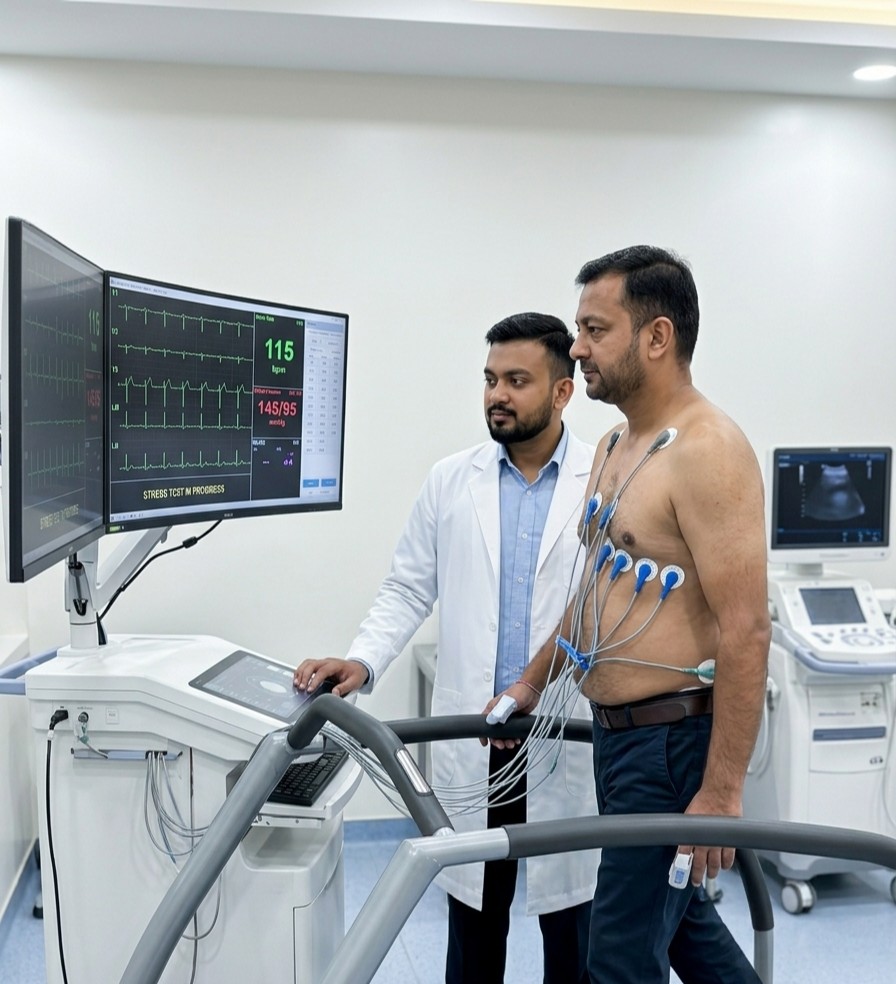 Treadmill Test (TMT) at ClarityMed Healthcare